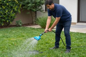 Riego eficiente para c&eacute;sped verde y saludable en cualquier clima