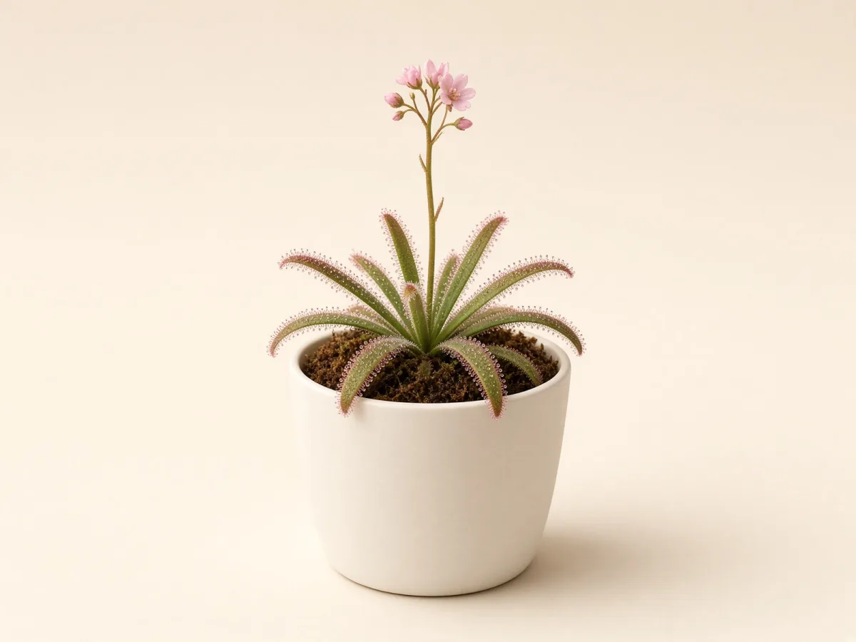 Drosera (Drosera capensis) en maceta
