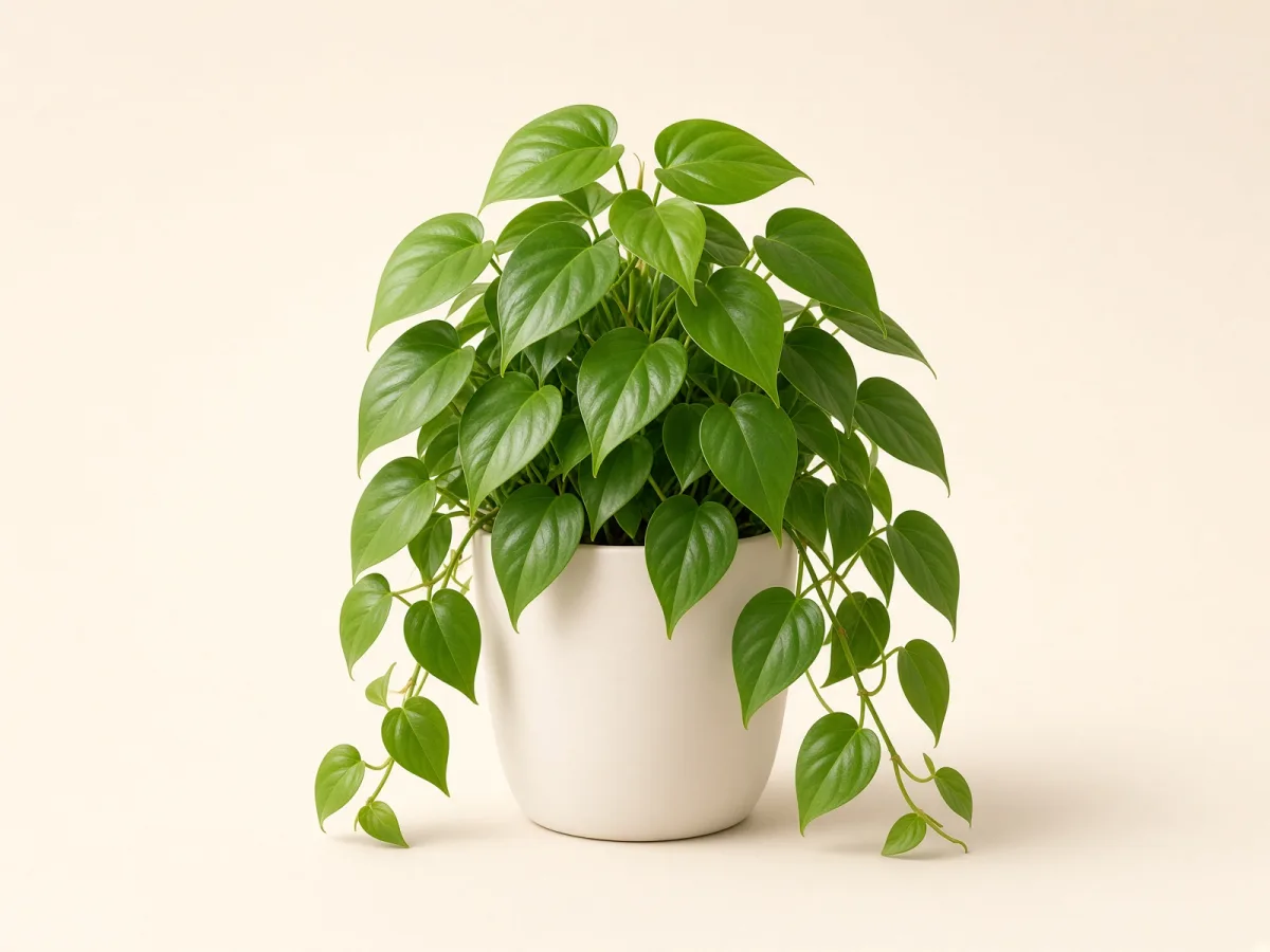 Filodendro corazón (Philodendron hederaceum) en maceta