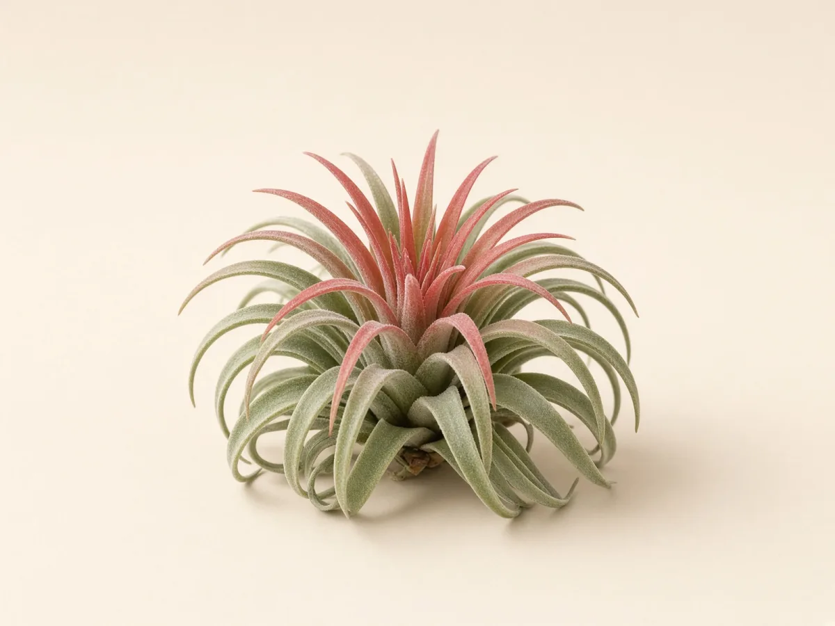 Tillandsia (Tillandsia spp.) en maceta